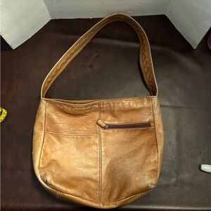 Boulder ridge leather purse